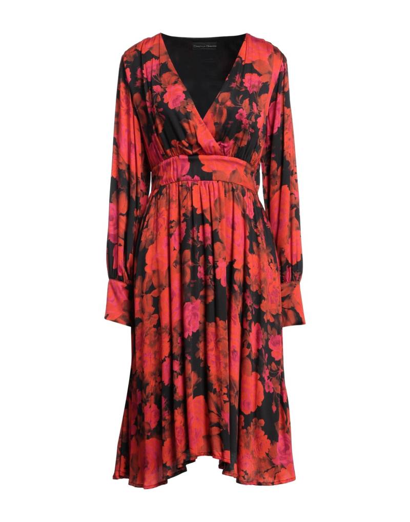 CRISTINA GAVIOLI Midi-kleid Damen Rot von CRISTINA GAVIOLI