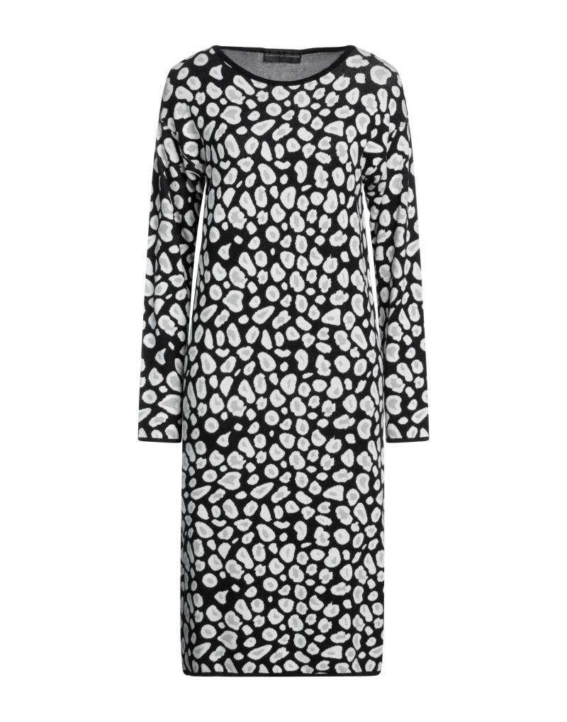 CRISTINA GAVIOLI Midi-kleid Damen Schwarz von CRISTINA GAVIOLI