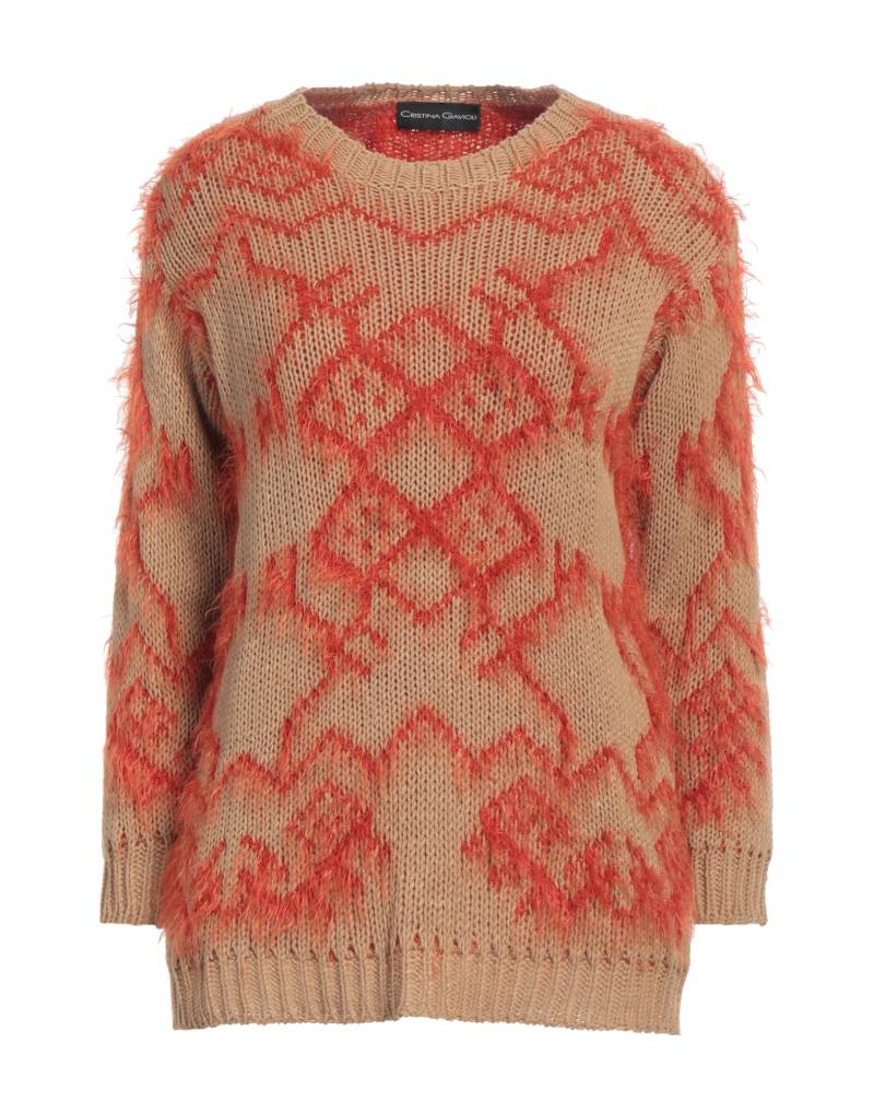 CRISTINA GAVIOLI Pullover Damen Kamel von CRISTINA GAVIOLI