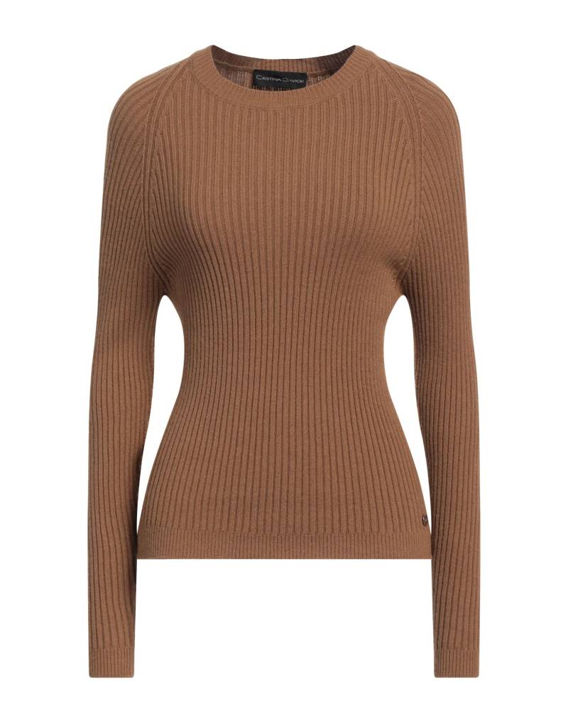 CRISTINA GAVIOLI Pullover Damen Kamel von CRISTINA GAVIOLI