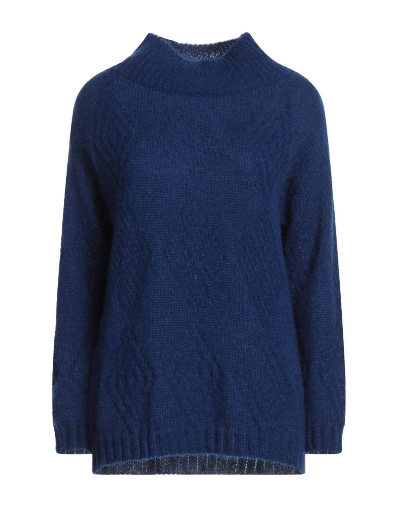 CRISTINA GAVIOLI Rollkragenpullover Damen Blau von CRISTINA GAVIOLI