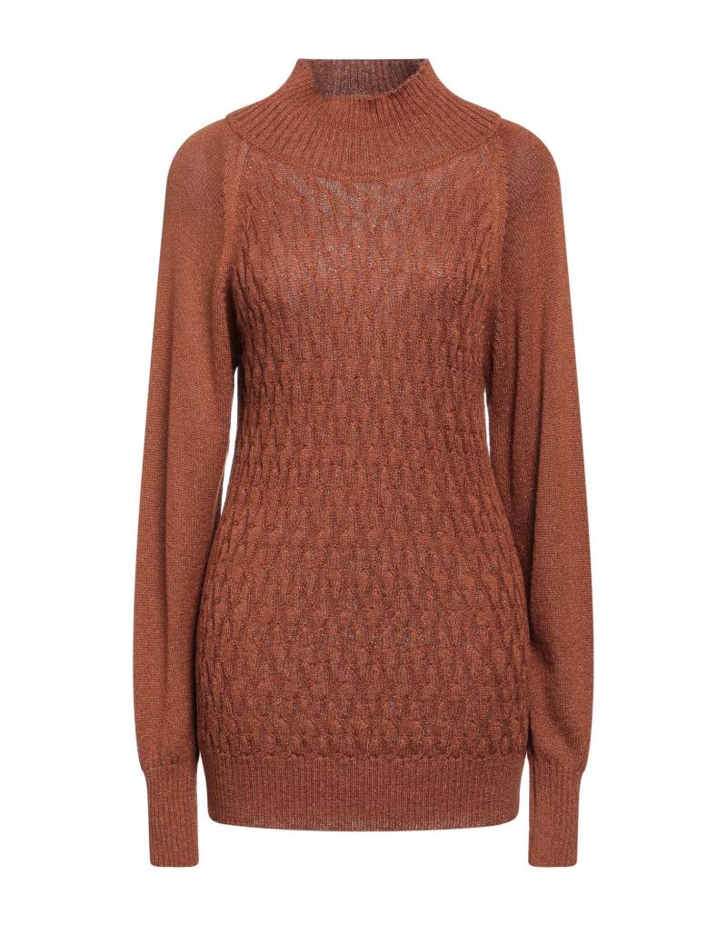 CRISTINA GAVIOLI Rollkragenpullover Damen Lederfarben von CRISTINA GAVIOLI