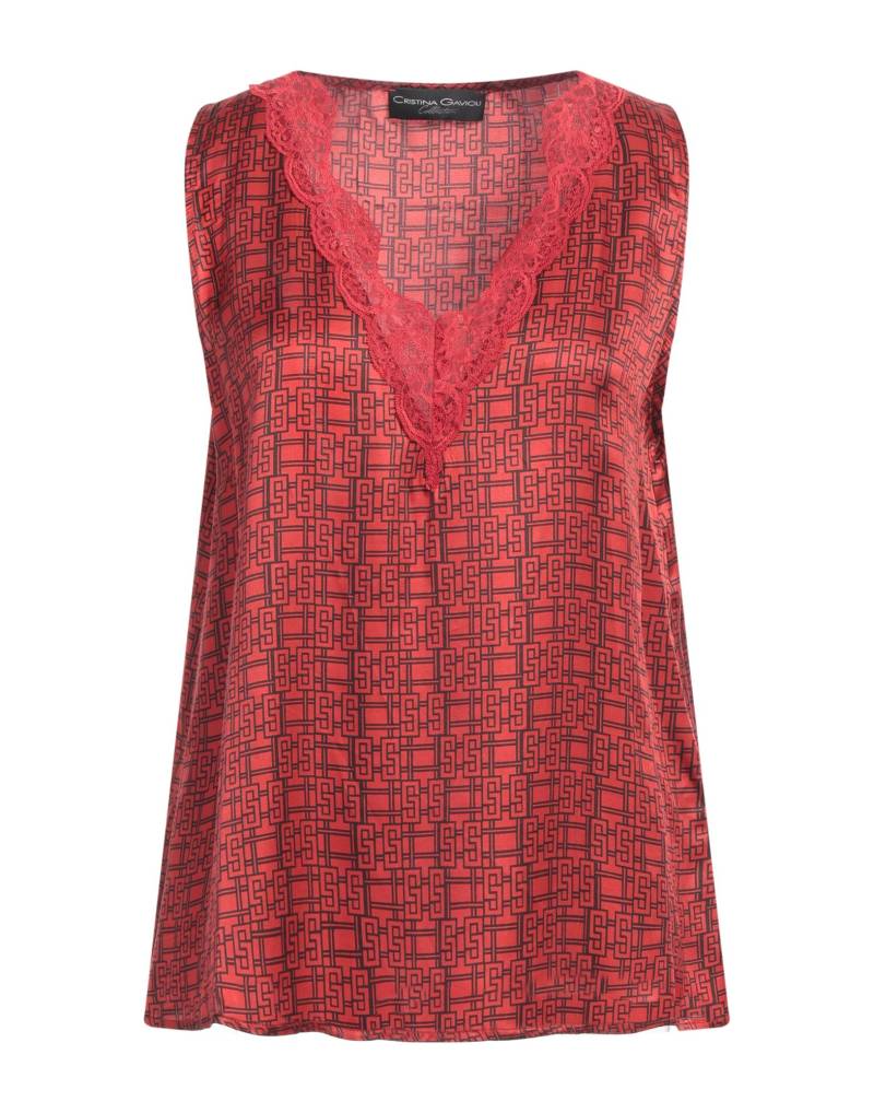 CRISTINA GAVIOLI Top Damen Rot von CRISTINA GAVIOLI