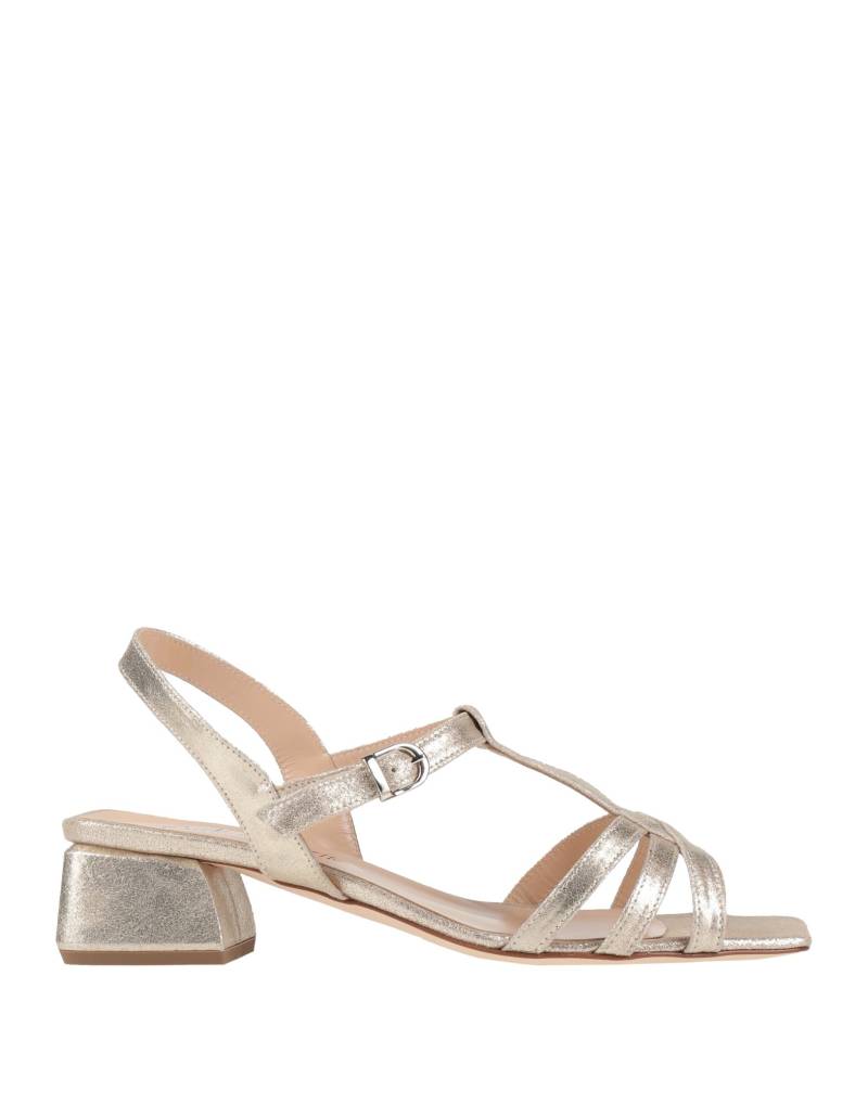 CRISTINA MILLOTTI Sandale Damen Gold von CRISTINA MILLOTTI