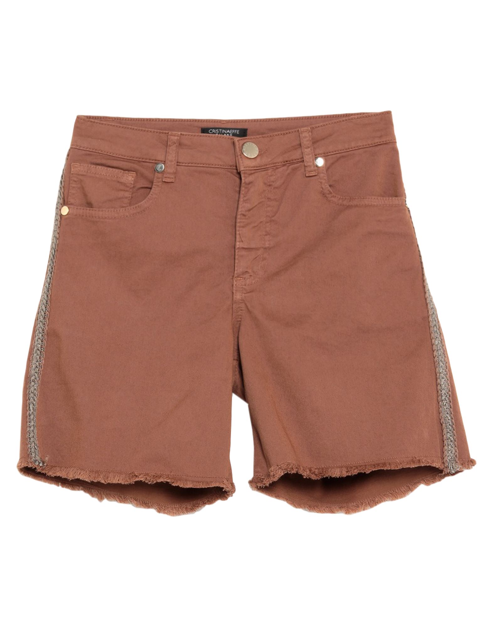 CRISTINAEFFE Jeansshorts Damen Mittelbraun von CRISTINAEFFE