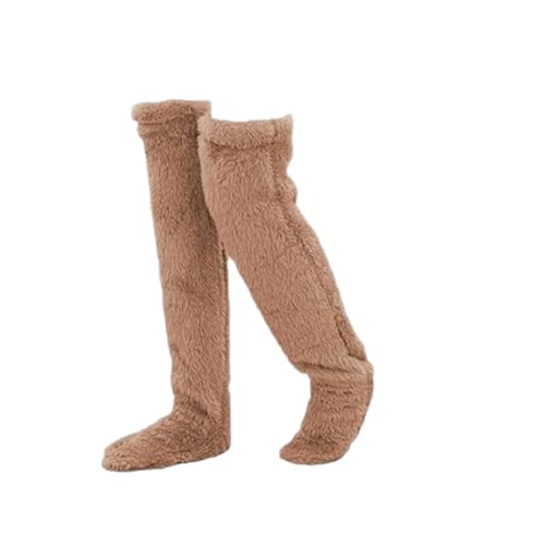 CRIVERY Snuggs Kuschelsocken, Braun, 15 von CRIVERY