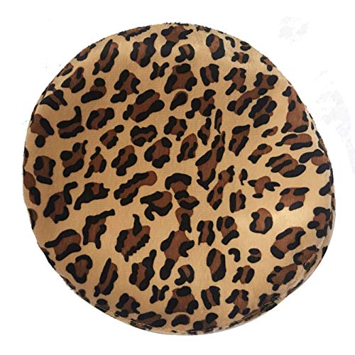 CRIZAN Damen Fashion Sommer Vintage Leopard Print Baskenmütze Mütze Mädchen Lady Schwarz von CRIZAN