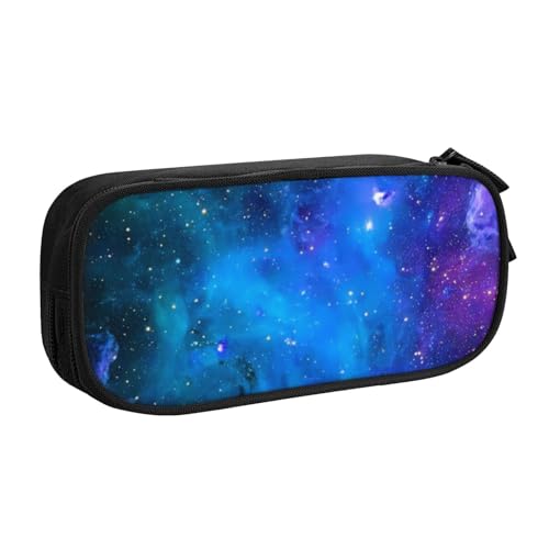 CRJSYCBYB Federmäppchen mit Galaxie-Motiv, doppeltes Federmäppchen, großes Fassungsvermögen, Reißverschluss, Schreibwarenetui, Schwarz , Einheitsgröße, Münzfach CRJSYCBYB Federmäppchen mit Galaxie-Motiv, doppeltes Federmäppchen, großes Fassungsvermögen, Reißverschluss, Schreibwarenetui, Schwarz , Einheitsgröße, Münzfach von CRJSYCBYB