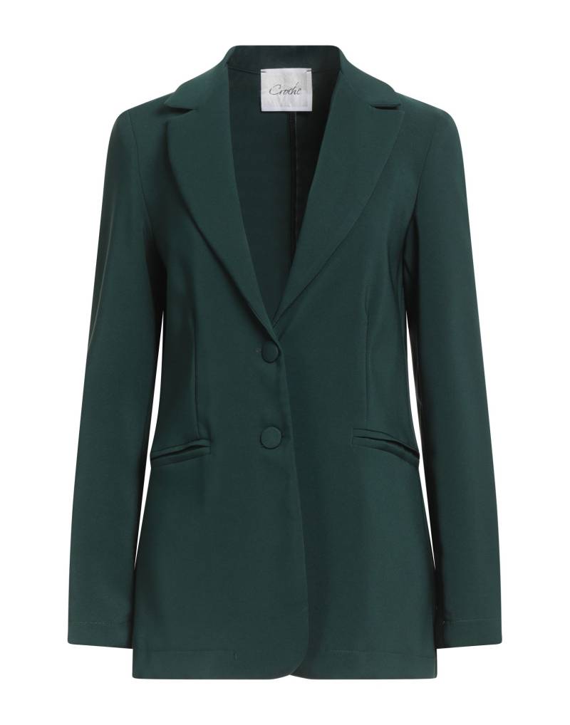CROCHÈ Blazer Damen Dunkelgrün von CROCHÈ