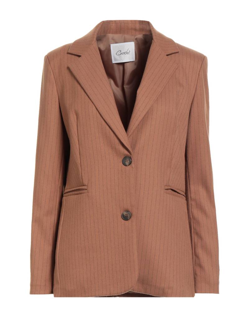 CROCHÈ Blazer Damen Kamel von CROCHÈ