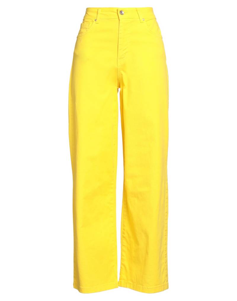 CROCHÈ Jeanshose Damen Gelb von CROCHÈ