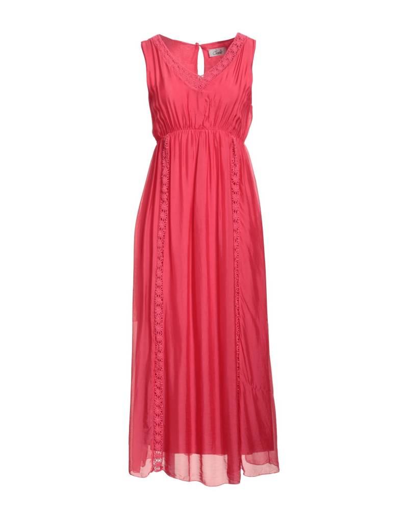 CROCHÈ Midi-kleid Damen Koralle von CROCHÈ