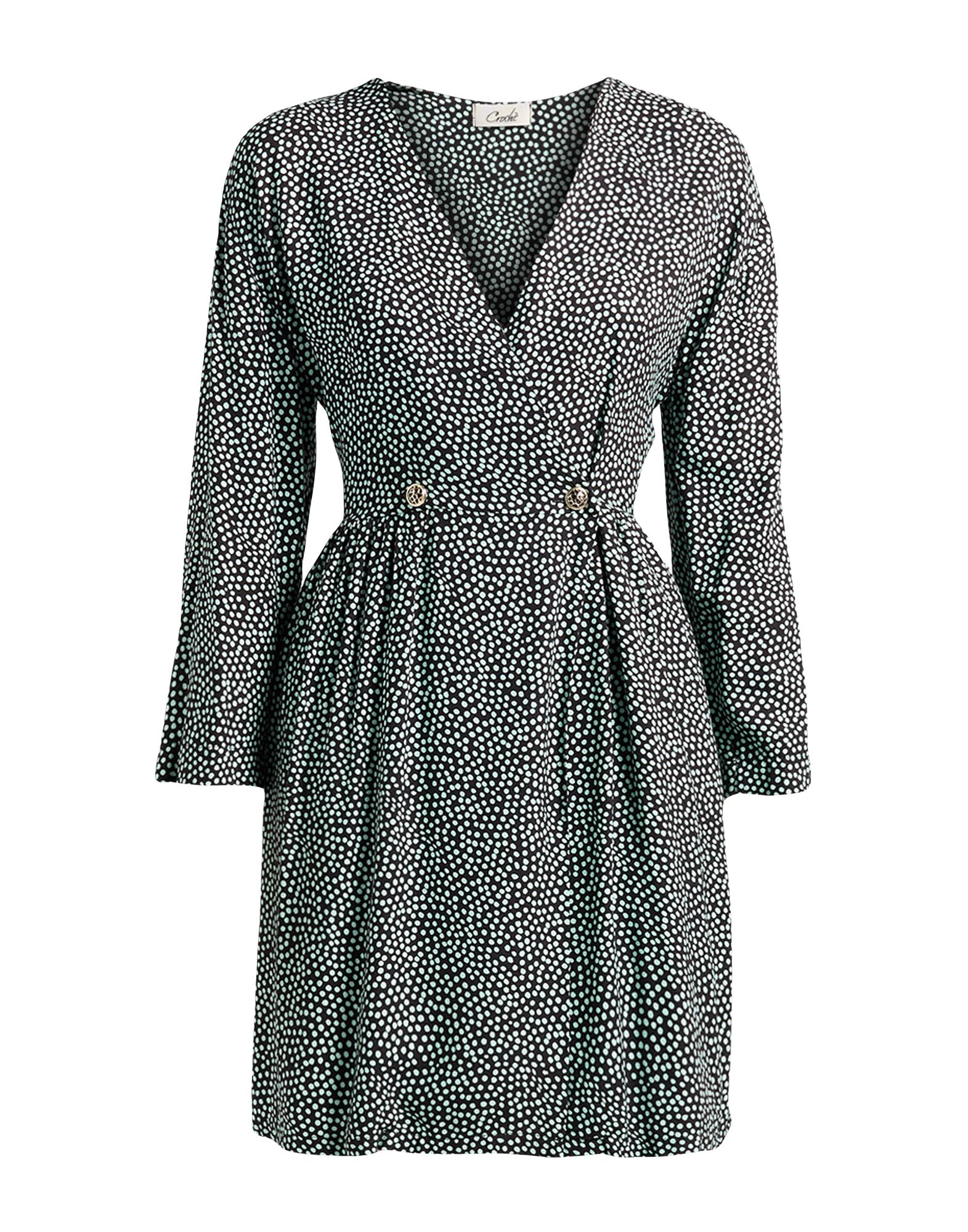 CROCHÈ Mini-kleid Damen Schwarz von CROCHÈ