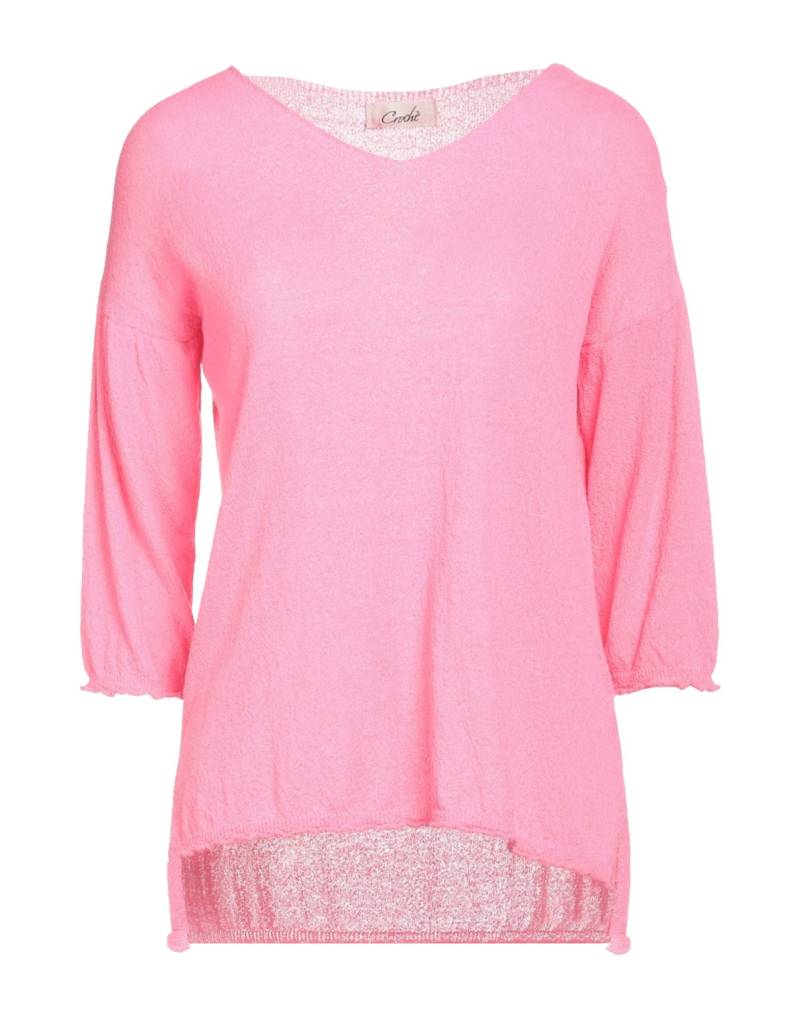 CROCHÈ Pullover Damen Fuchsia von CROCHÈ