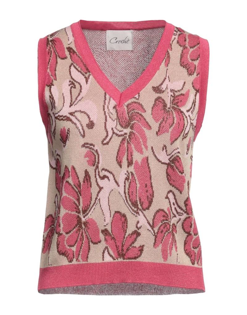 CROCHÈ Pullover Damen Fuchsia von CROCHÈ