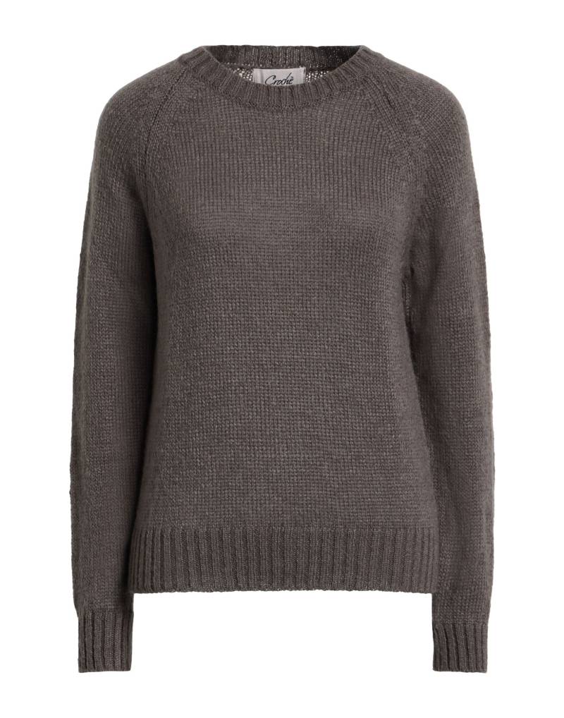 CROCHÈ Pullover Damen Grau von CROCHÈ
