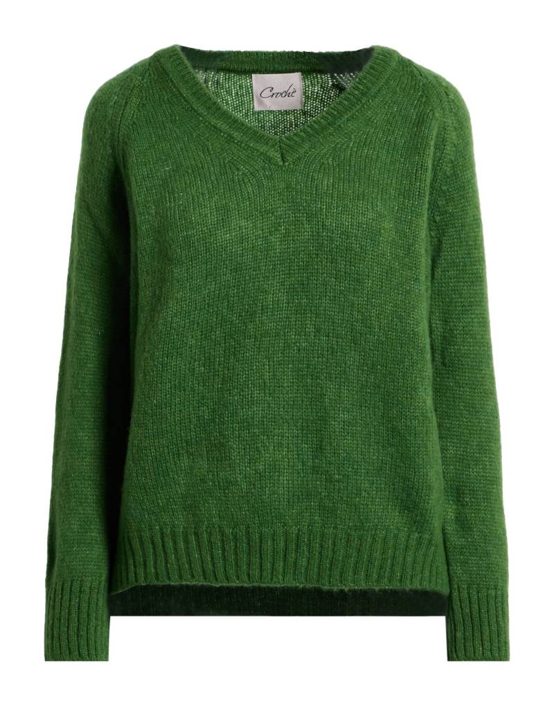 CROCHÈ Pullover Damen Grün von CROCHÈ