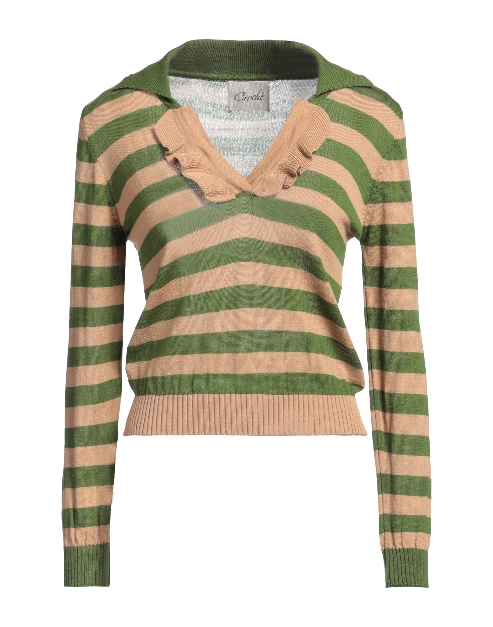 CROCHÈ Pullover Damen Kamel von CROCHÈ