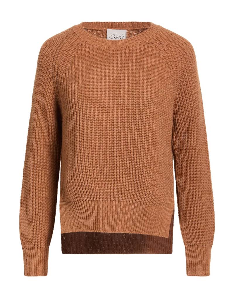 CROCHÈ Pullover Damen Kamel von CROCHÈ
