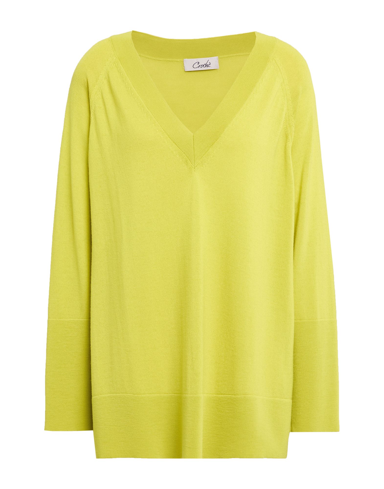 CROCHÈ Pullover Damen Limettengrün von CROCHÈ