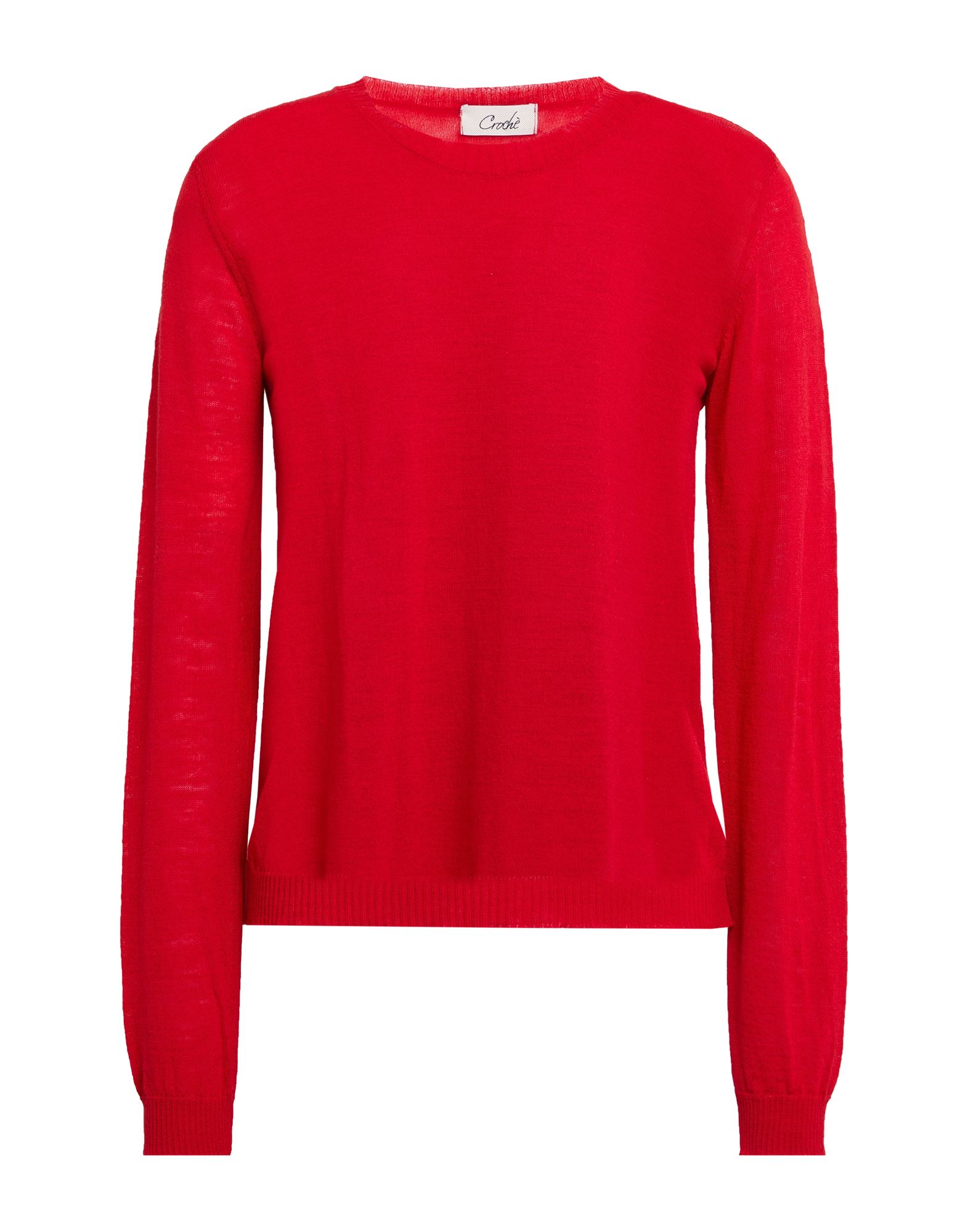 CROCHÈ Pullover Damen Rot CROCHÈ Pullover Damen Rot von CROCHÈ