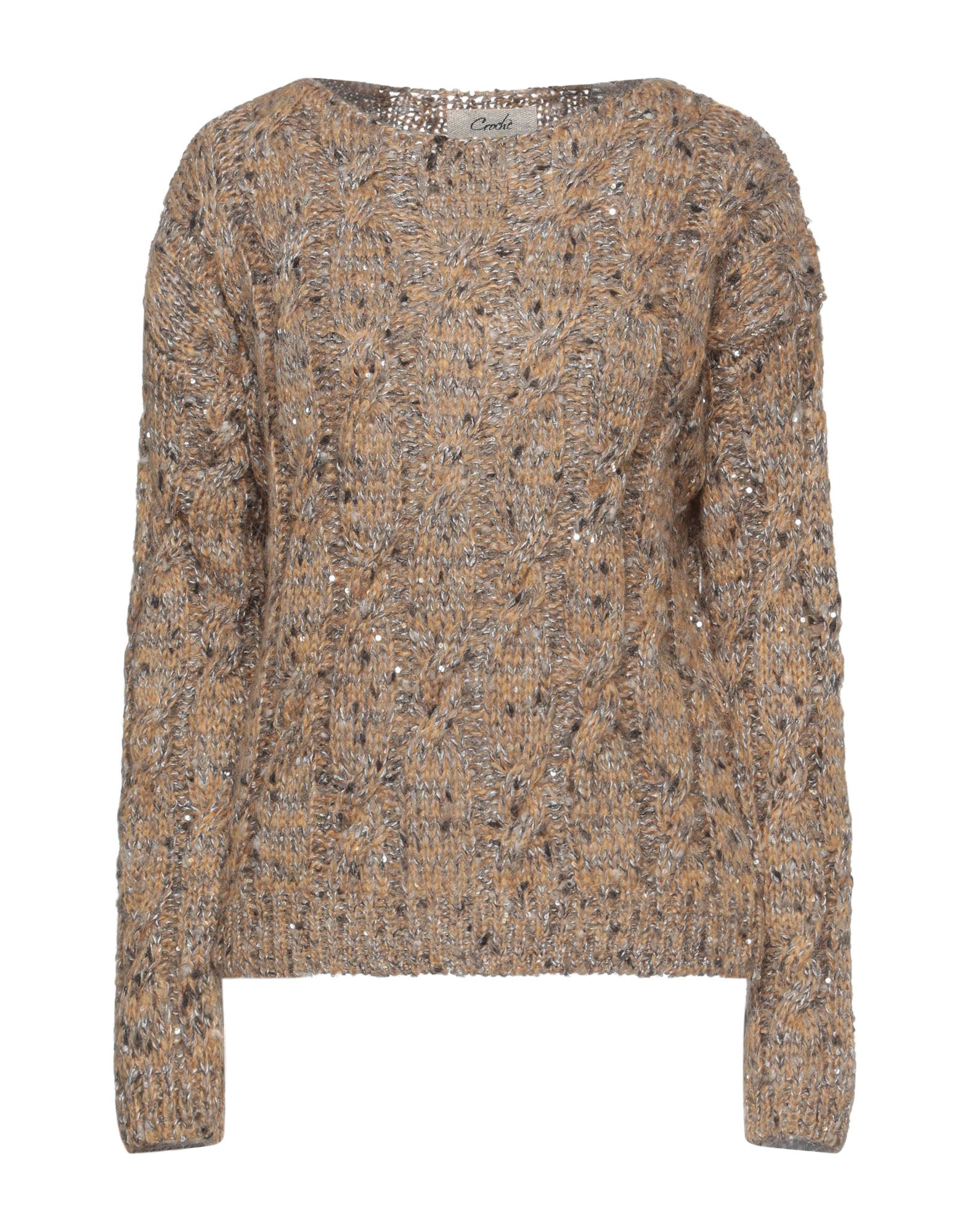 CROCHÈ Pullover Damen Sand von CROCHÈ