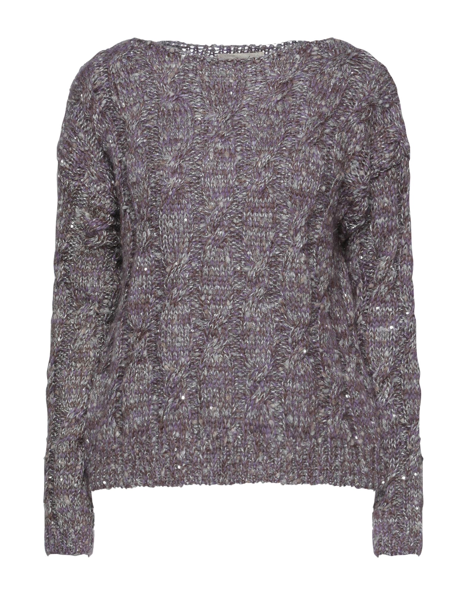 CROCHÈ Pullover Damen Violett von CROCHÈ