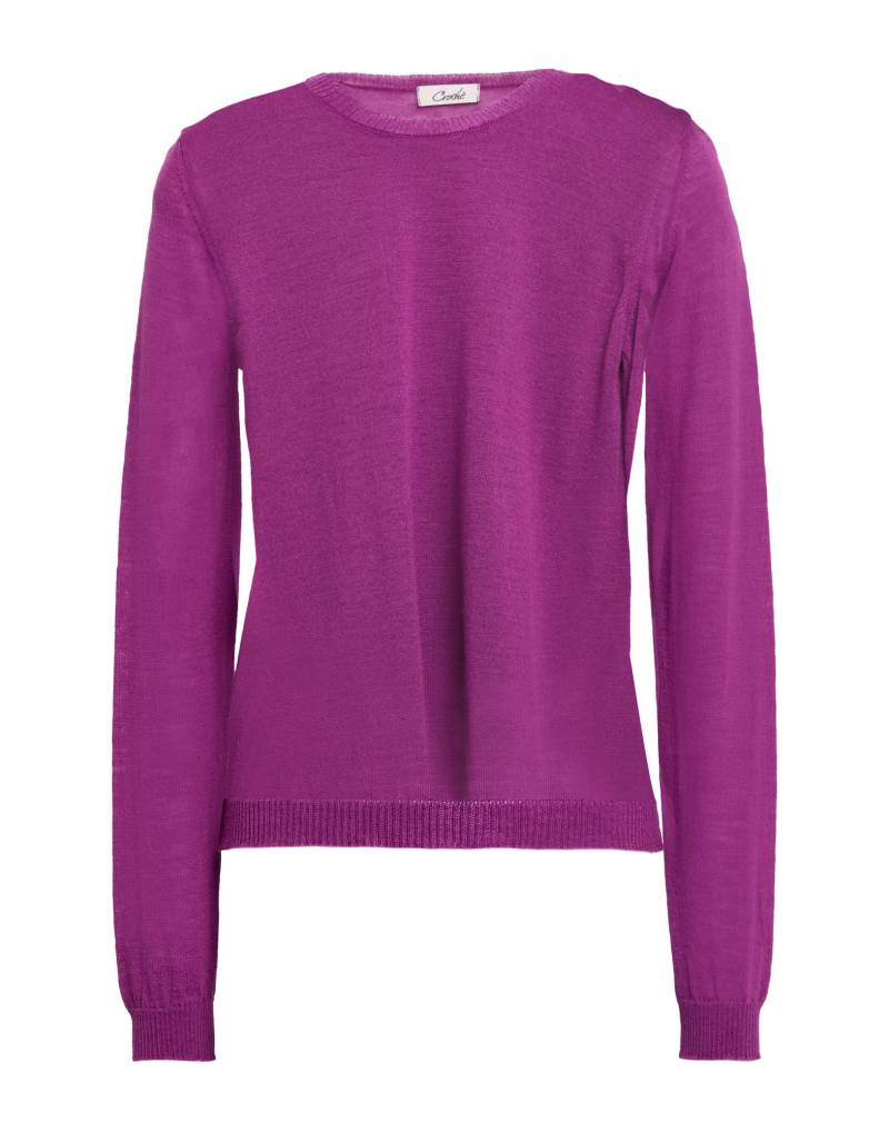CROCHÈ Pullover Damen Violett von CROCHÈ