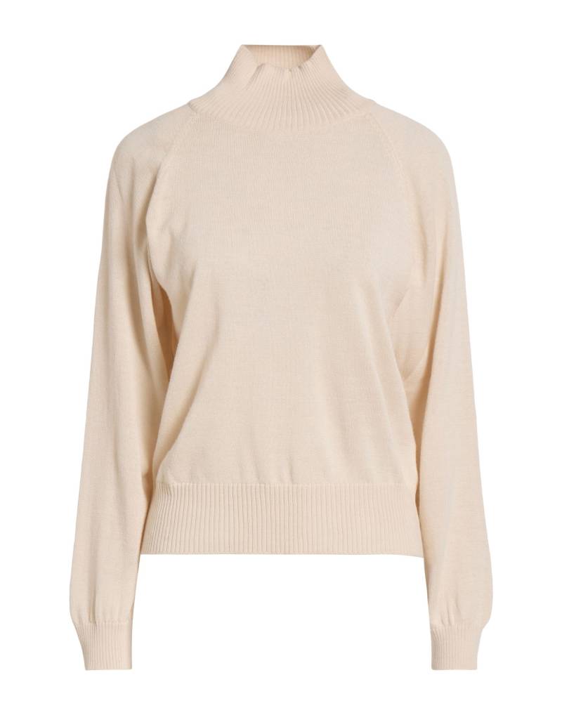 CROCHÈ Rollkragenpullover Damen Beige von CROCHÈ
