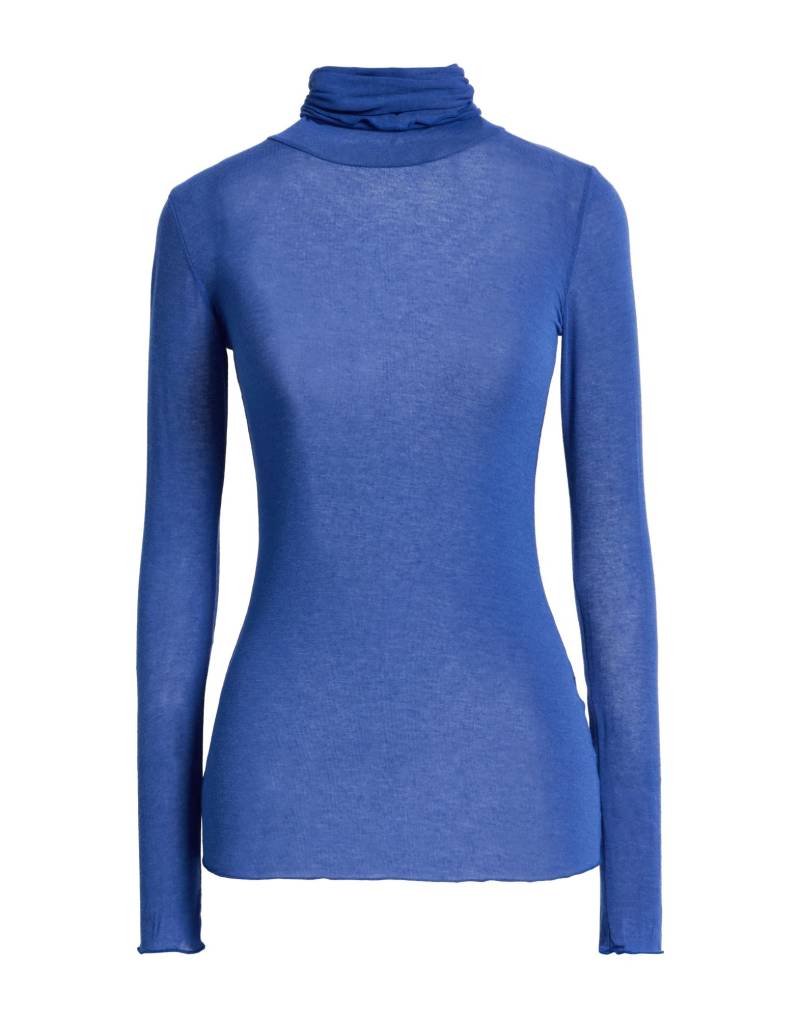 CROCHÈ Rollkragenpullover Damen Blau von CROCHÈ