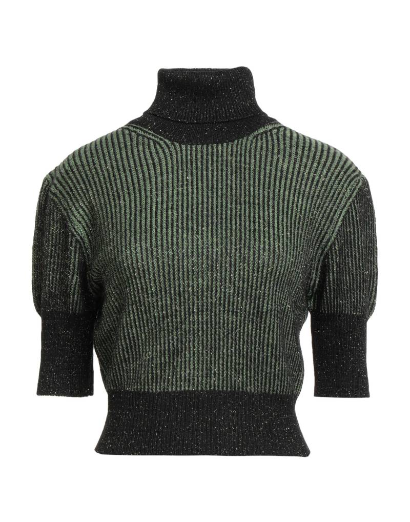 CROCHÈ Rollkragenpullover Damen Grün von CROCHÈ