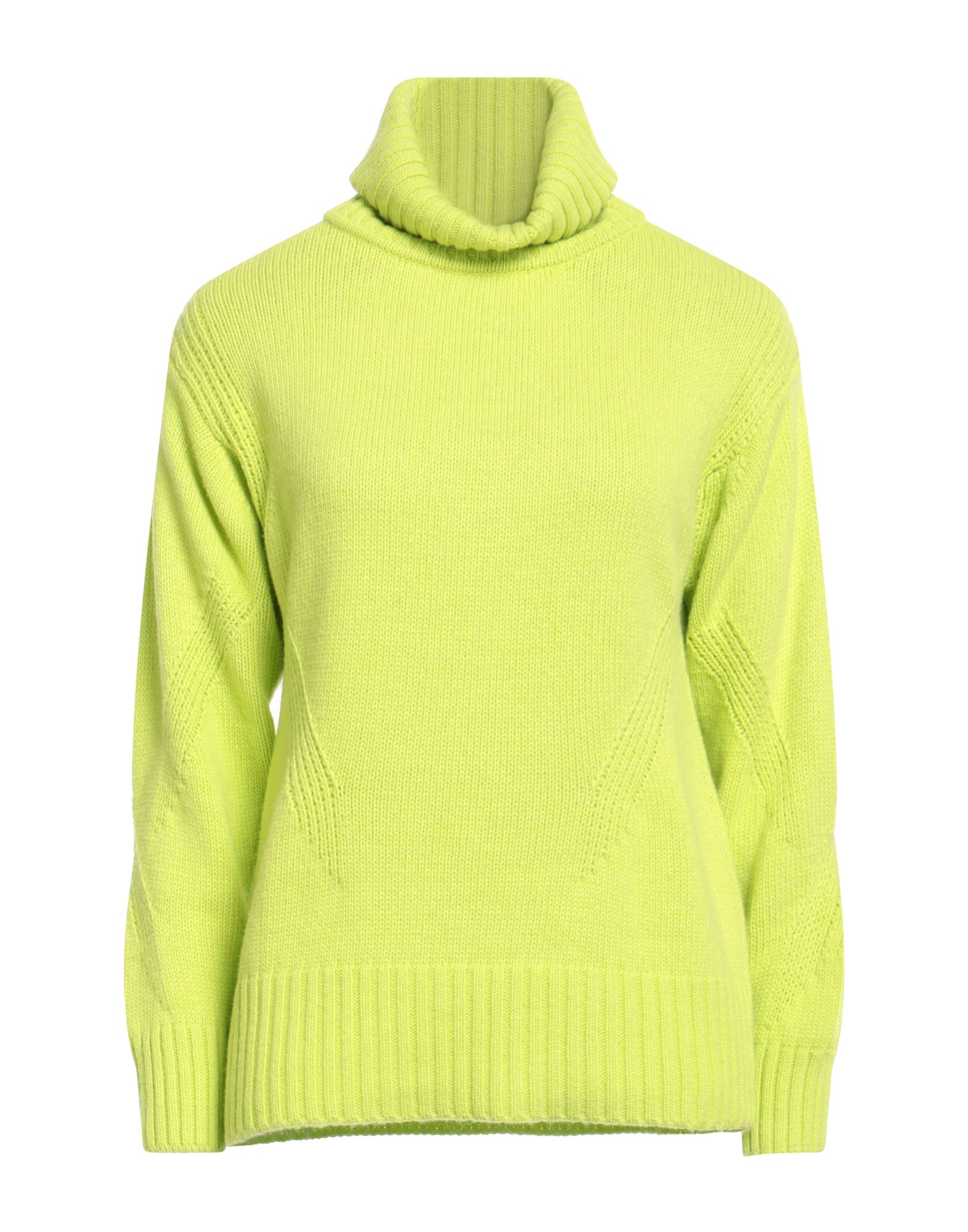 CROCHÈ Rollkragenpullover Damen Grün CROCHÈ Rollkragenpullover Damen Grün von CROCHÈ