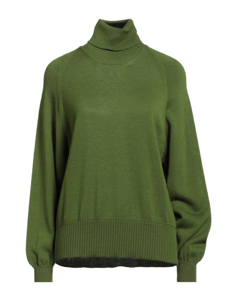 CROCHÈ Rollkragenpullover Damen Grün von CROCHÈ