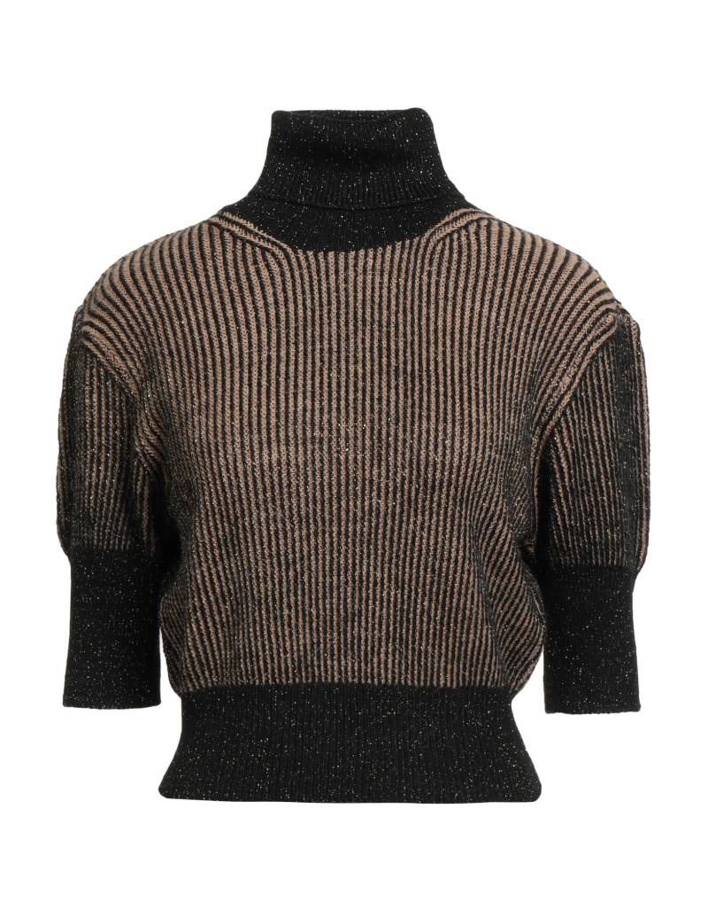 CROCHÈ Rollkragenpullover Damen Kamel von CROCHÈ