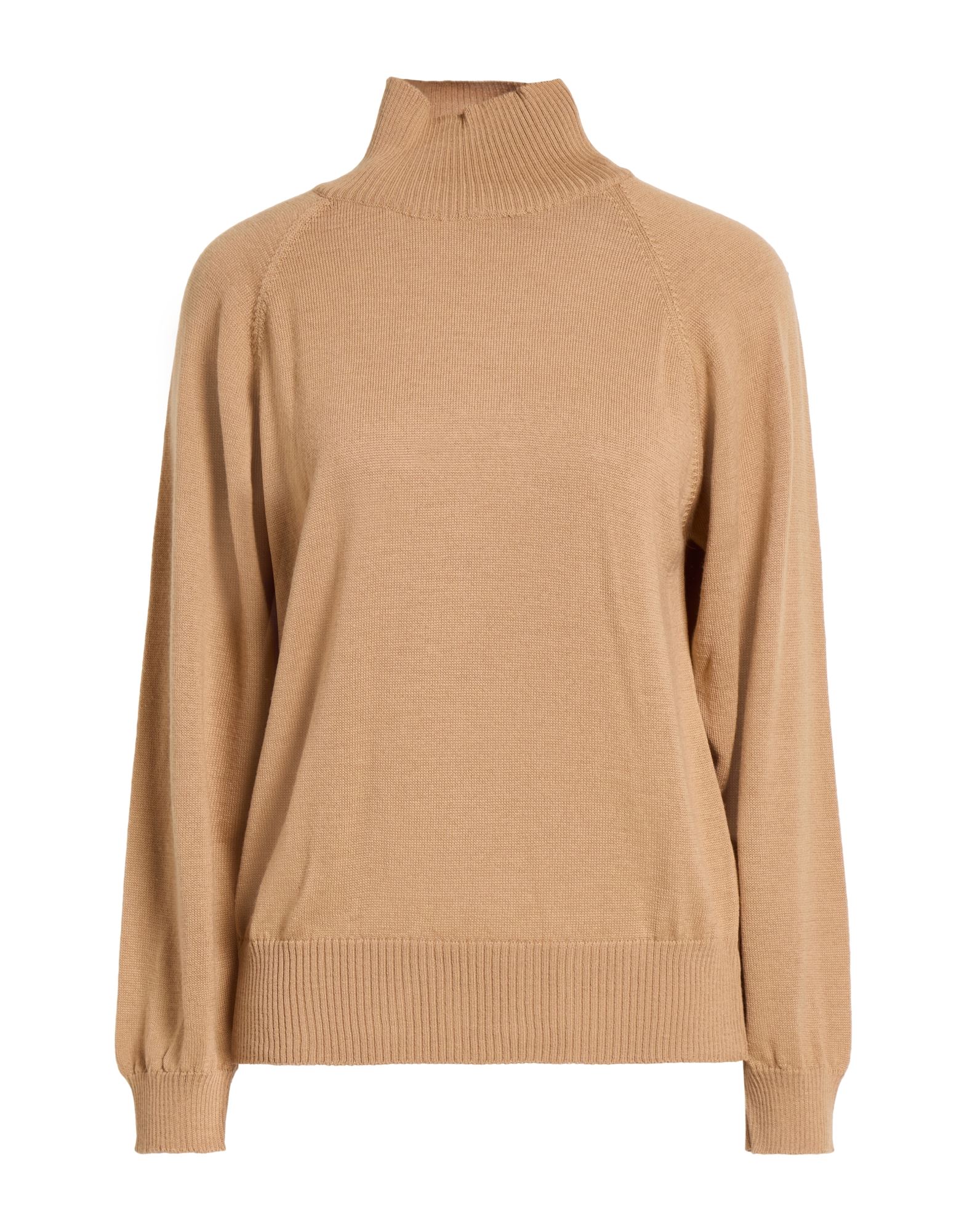CROCHÈ Rollkragenpullover Damen Sand von CROCHÈ