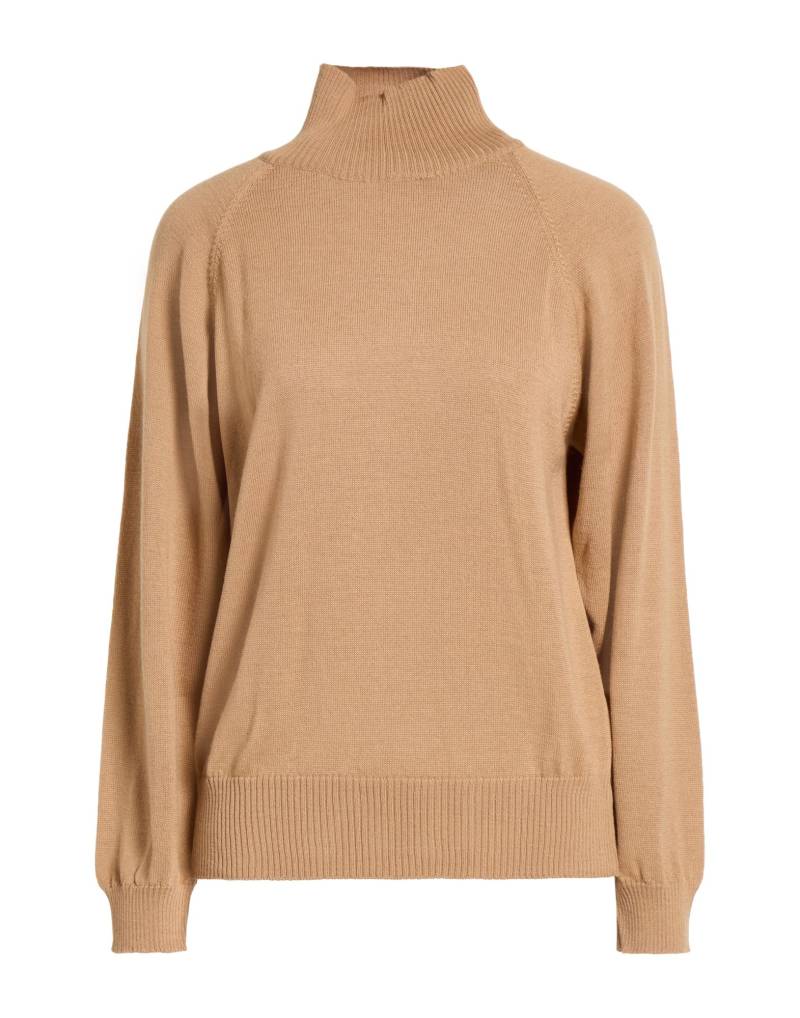 CROCHÈ Rollkragenpullover Damen Sand von CROCHÈ