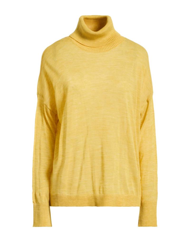 CROCHÈ Rollkragenpullover Damen Senf von CROCHÈ
