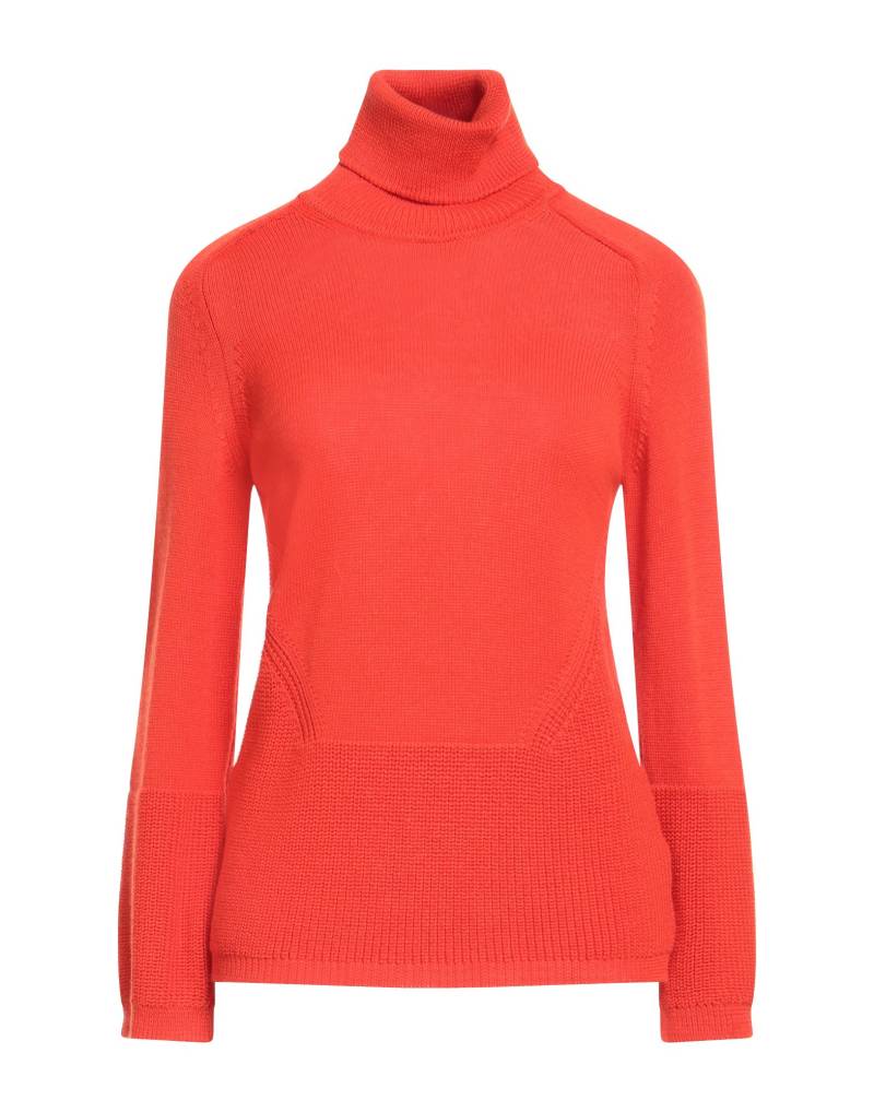 CROCHÈ Rollkragenpullover Damen Tomatenrot CROCHÈ Rollkragenpullover Damen Tomatenrot von CROCHÈ