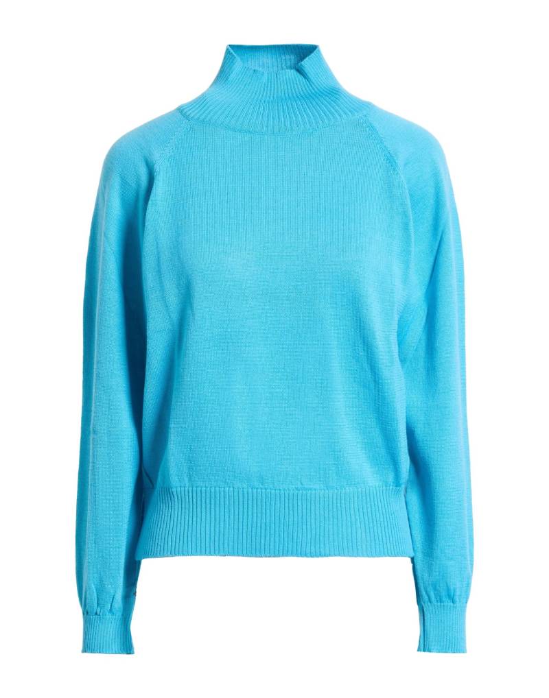 CROCHÈ Rollkragenpullover Damen Tūrkis von CROCHÈ