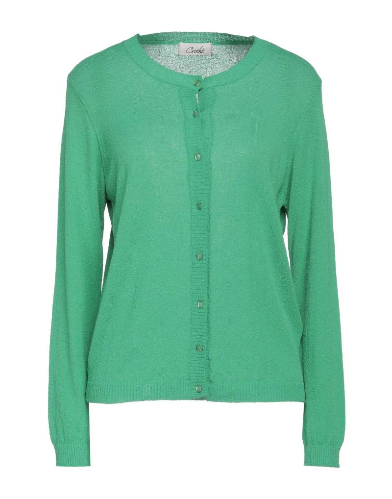 CROCHÈ Strickjacke Damen Grün von CROCHÈ