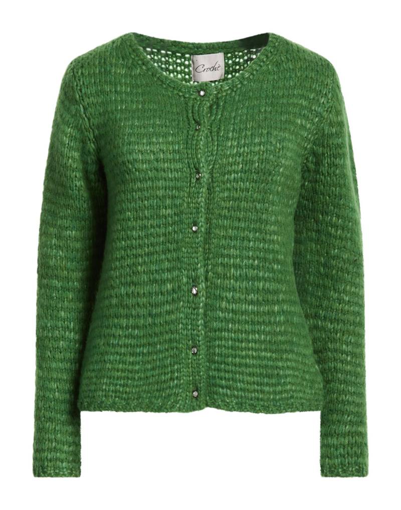 CROCHÈ Strickjacke Damen Grün von CROCHÈ