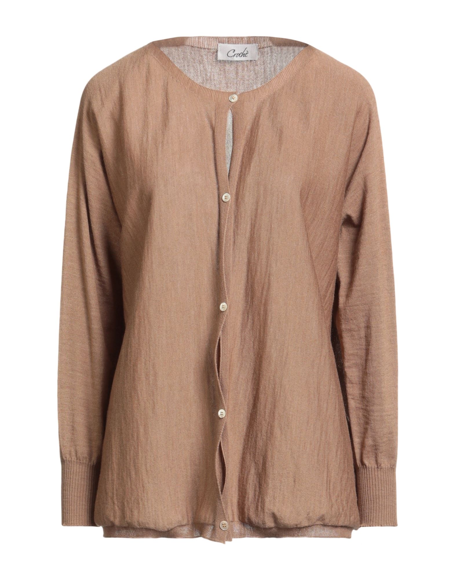 CROCHÈ Strickjacke Damen Kamel von CROCHÈ