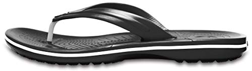 Crocs Unisex Erwachsene Crocband Flip Flip, Black, 39/40 EU von Crocs