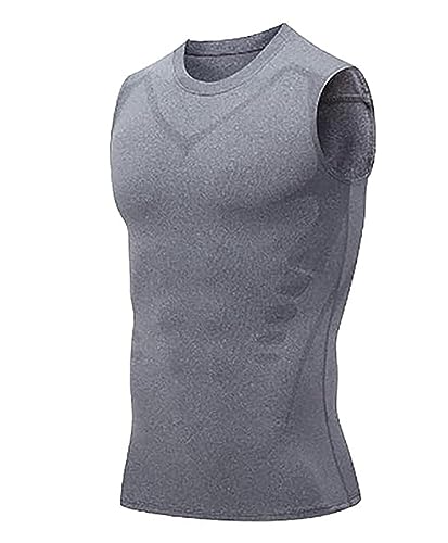 EXPECTSKY Ionic Shaping Vest, Guys Men Chest Gynecomastia Compression Top to Build a Perfect Body von CROE