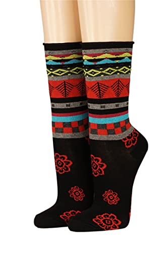 CRÖNERT Damen Socken mit Rollrand Hygge 18245 schwarz Gr. 39-42 von CRÖNERT