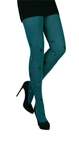 Crönert Damen Strumpfhose Sofias Blumen 72238 Gr.40/42 von Crönert