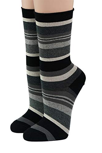 CRÖNERT Longsocks Damen Söckchen Mias Ringel 18607 schwarz 2600(39-42) von CRÖNERT