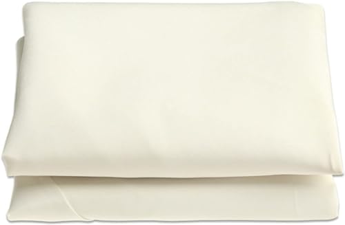 Plane wasserdicht, Sonnenschirm-Regenschirmstoff-Wartungsersatz, Außenpergola, Regenschirmplane, Pergola-Stoffdach, Oberfläche eines Regenschirm-Ersatzes/271 (Color : Creamy-White, Size : 2.7 Meters von CROKZ