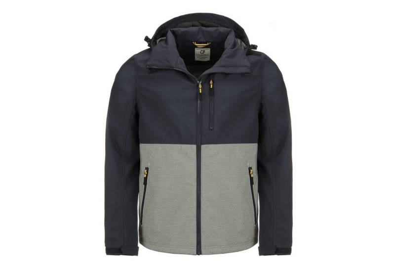 CROSSFIELD Softshelljacke Herren Jacke mit Kapuze - Outdoor-Jacke Wasserabweisend Atmungsaktiv von CROSSFIELD