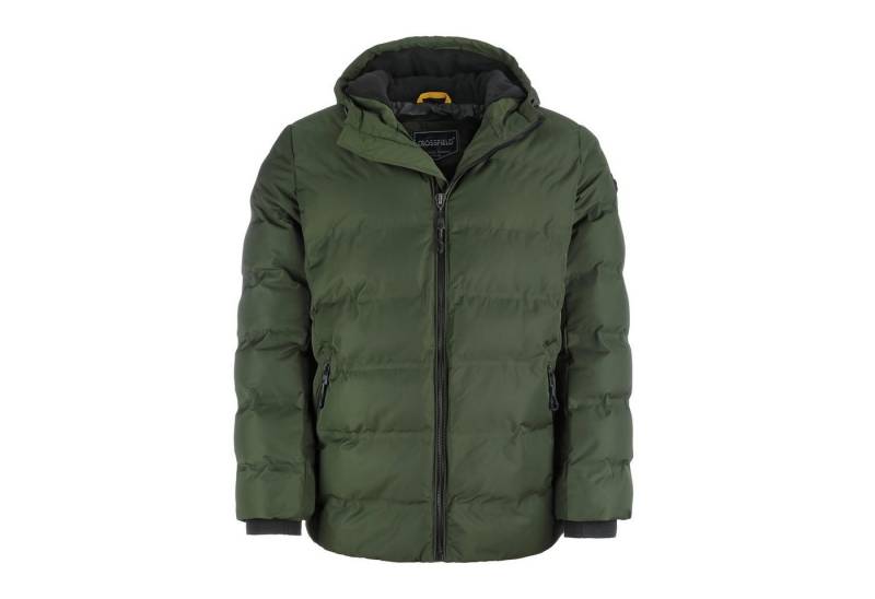 CROSSFIELD Steppjacke Herren Jacke gesteppt - Outdoor-Jacke mit angesetzter Kapuze von CROSSFIELD